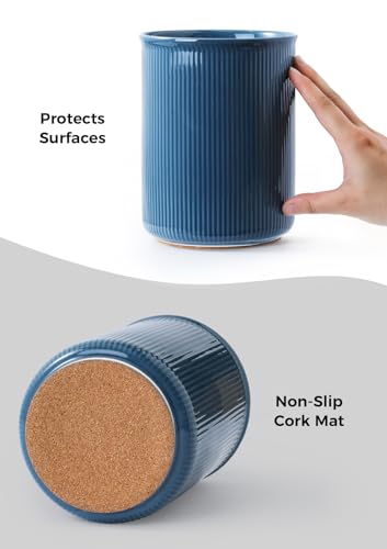 Utensil Holder (Blue / 6.7 inch)