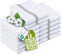 Grey Dish Towels [12 Pack (Grey)