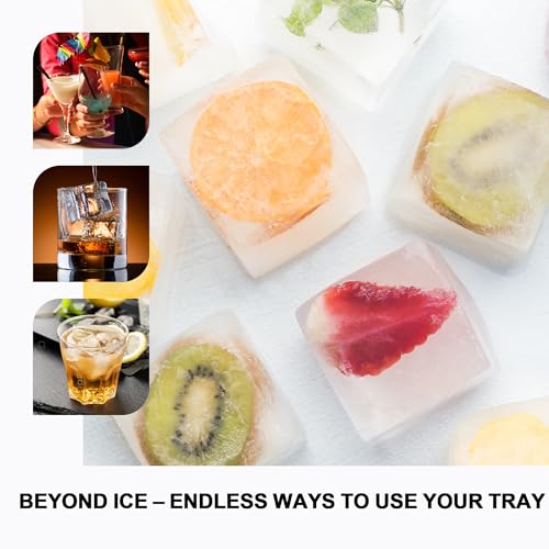 3 Pack Large Ice Cube Molds (Set 4)