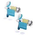 Sink Caddy Sponge Holder (Silver (2-pack))