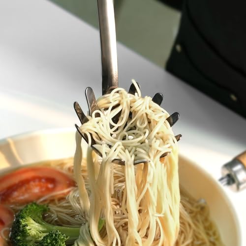 Black Stainless Steel Pasta Spoon (Z-Black Spaghetti)