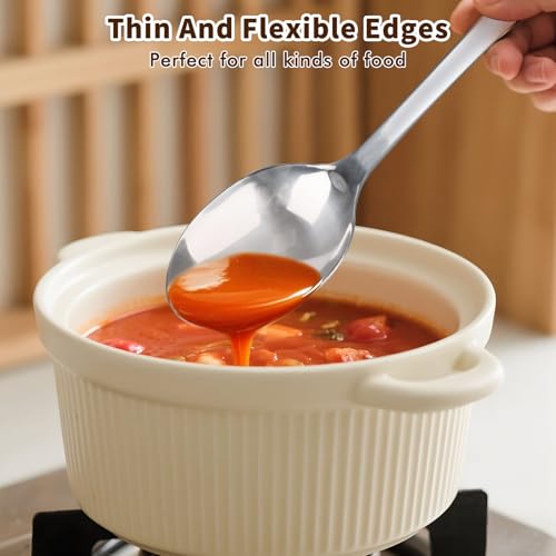 Stainless Steel Cooking Spoon (D. 1PC -Slotted Spoon)