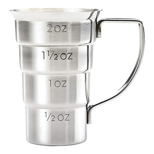 M37108 Drink Jigger (Stainless w/Handle)