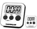 Easy to use Kitchen Timer for Cooking Loud Alarm (Grey 2 Pack)