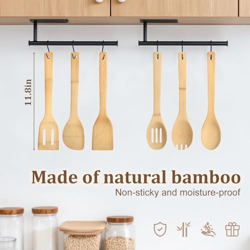 Bamboo Kitchen Utensils Set (Bamboo Utensils)