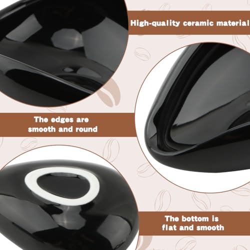 Coffee Bean Dosing Cup (8.5*2.8*10cm/3.35*1.1*3.94inch / Black)