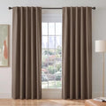 Window Draperies Set (Mocha / 42"W x 84"L (Pack of 2))