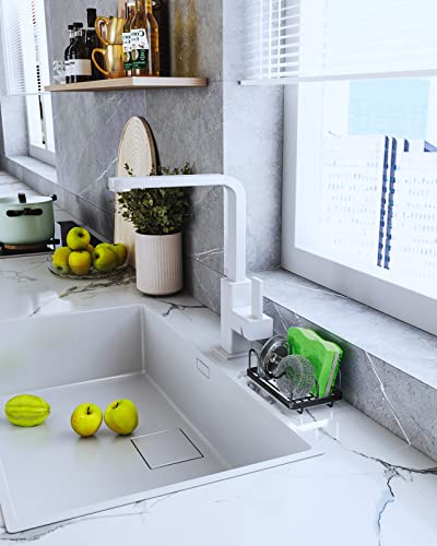Sponge Holder for Kitchen Sink (Black)
