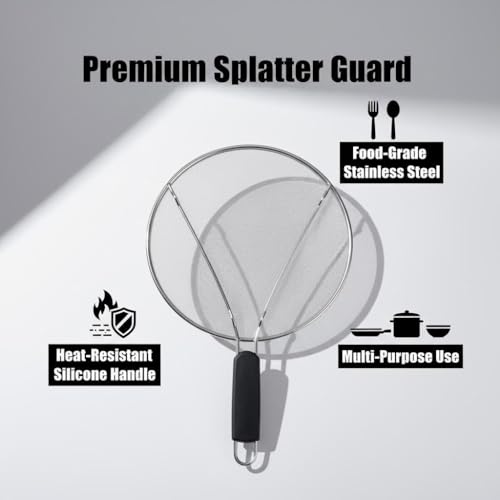 Stainless Steel Splatter Screen Set of 2