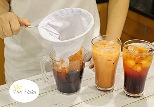 5.3” Large Reusable Thai Tea Filter