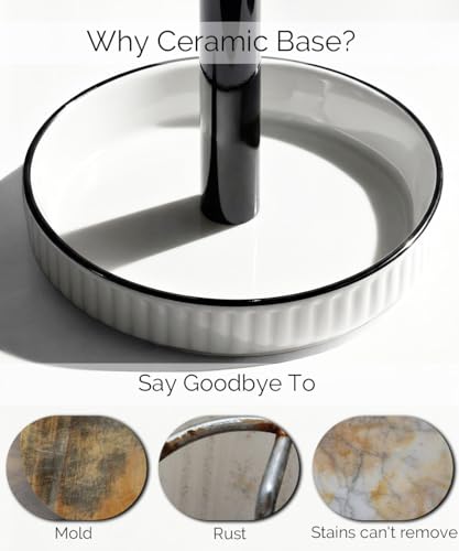 Paper Towel Holder (Farmhouse White)