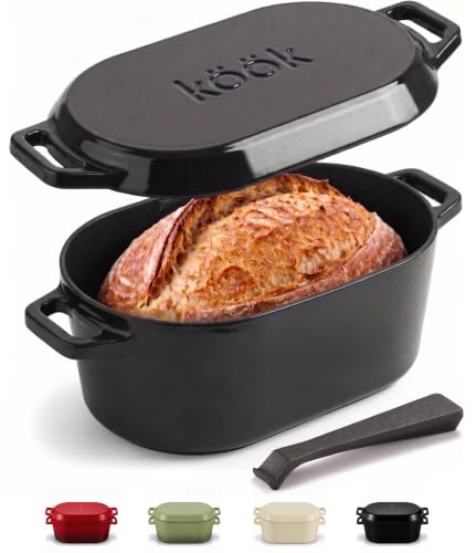Oval Dutch Oven (Black / 3.4 Quarts)
