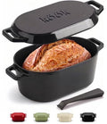 Oval Dutch Oven (Black / 3.4 Quarts)