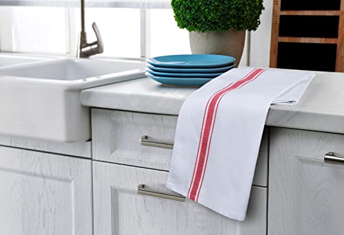 Red Dish Towels [12 Pack (Red)