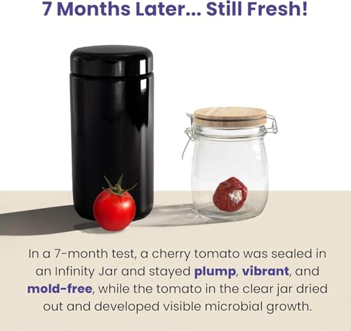 500 ml UV Glass Airtight Jar for Coffee