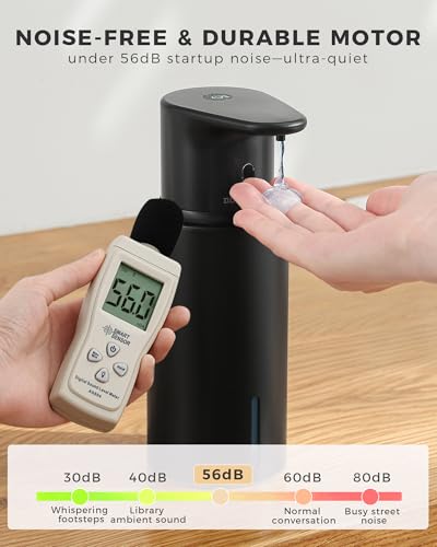 Automatic Liquid Soap Dispenser Touchless (Black / Liquid)