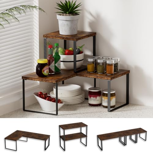 Countertop Shelf (Rustic Brown)