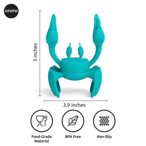 Aqua the Crab Silicone Utensil Rest