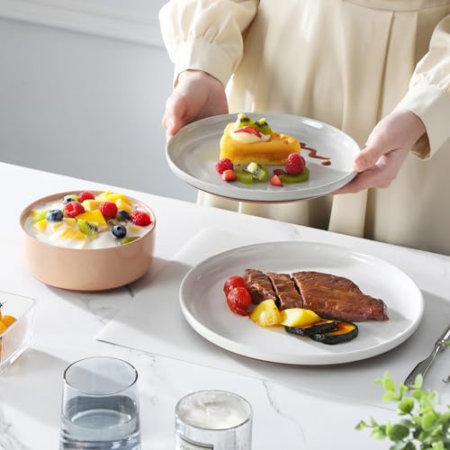 Plates and Bowls Sets (12 Pcs (Service for 4) / Multicolor)