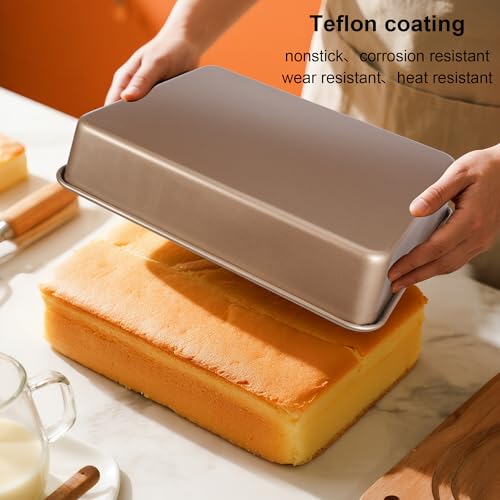 Baking Pan 2PCS Nonstick Sheet Cake Pan for Kitchen