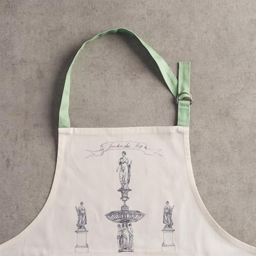 Aprons for women with Pocket 100% Cotton Pack of 1 (075 - Jardin Du Roy)