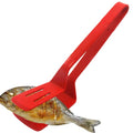 Silicone Cooking Tongs 11" Stainless Steel (1 Pack Red)