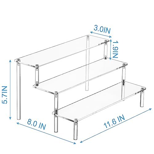 Large Acrylic Display Risers