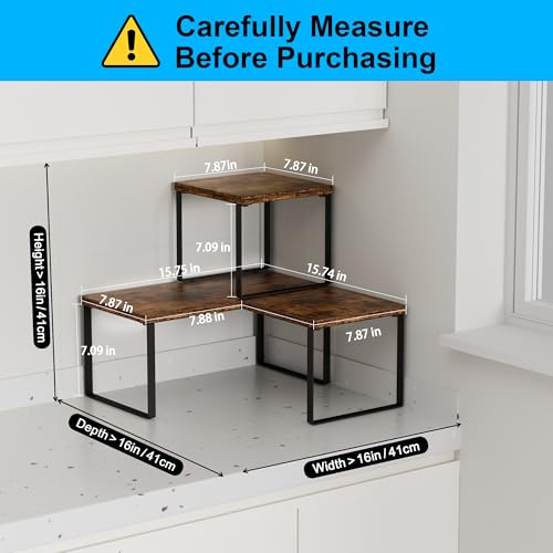 Countertop Shelf (Rustic Brown)