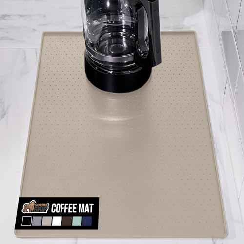 Silicone Coffee Mat (Almond / 11.5" X 18.5")