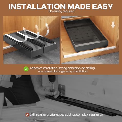 4 Pack Expandable (Black / 21"D x 9"-14"W(4Pack))