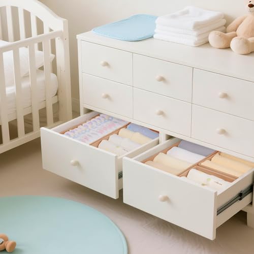 Drawer Organizer Clothes (Brown / 21PACK)