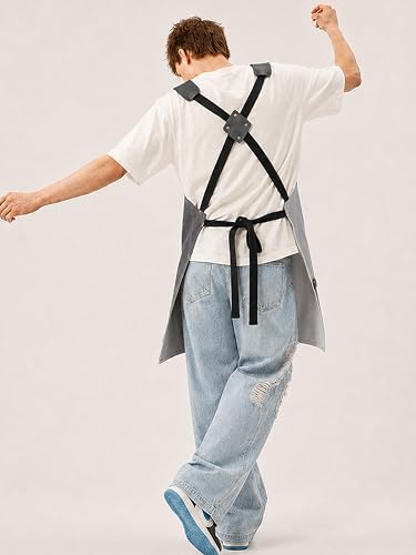 Professional Work Apron for Men & Women (Standard / Slate Grey)