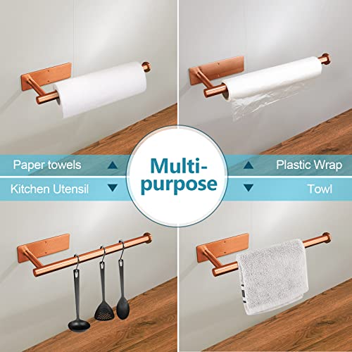 Paper Towel Holder for Kitchen (Silver)