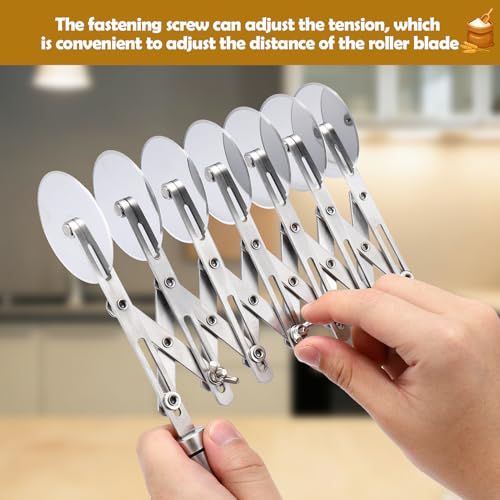 7 Wheel Pastry Cutter with Handle (7 wheel Pastry Cutter)