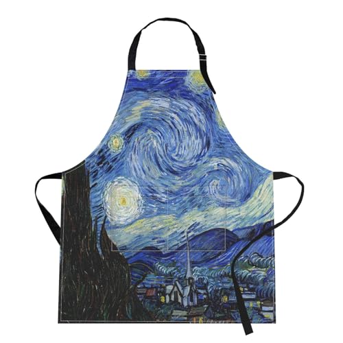 Apron with Pockets (Van Gogh Oil Painting)