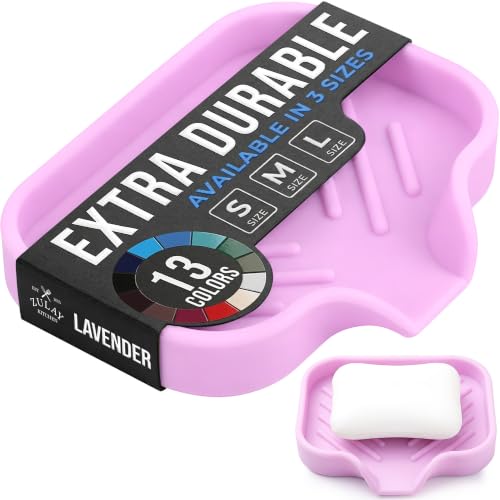 Small Silicone Sponge Holder (Lavender (Small) / Small (4.9x3.3))