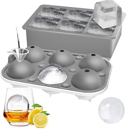 2 Pack Ice Cube Tray (Gray)