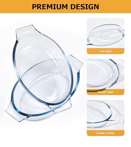 Mini Casserole Dish Oval 4 Pack (Oval)