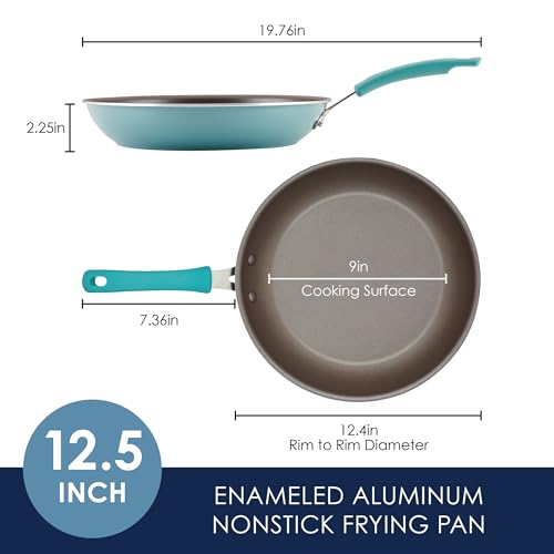 Cook + Create Nonstick Frying Pan (Agave Blue / 12.5 Inch)