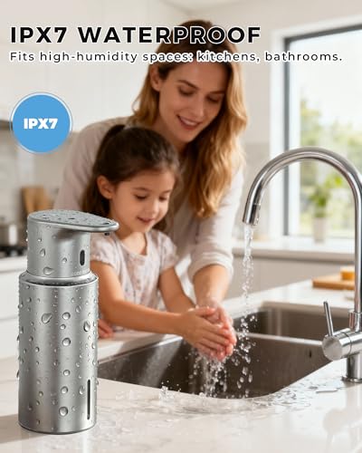 Automatic Liquid Soap Dispenser Touchless (Stainless Steel / Liquid)