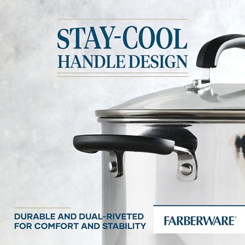 Brilliance Stainless Steel Stock Pot with Lid (Stockpot (8 Quart))