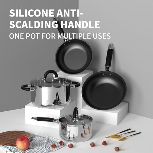 Pots and Pans Set Non Stick (Set/6BLK)