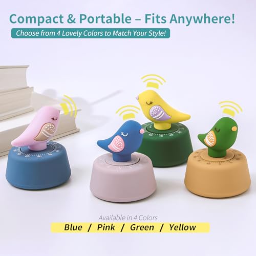 Mechanical Kitchen Timer (Yellow Bird)
