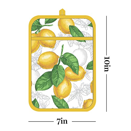 Lots of Lemons Modern Kitchen Towel