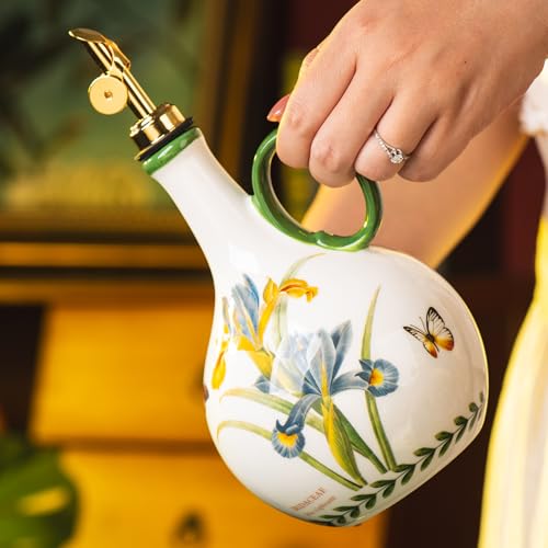 Ceramic Olive Oil Dispenser (iris)