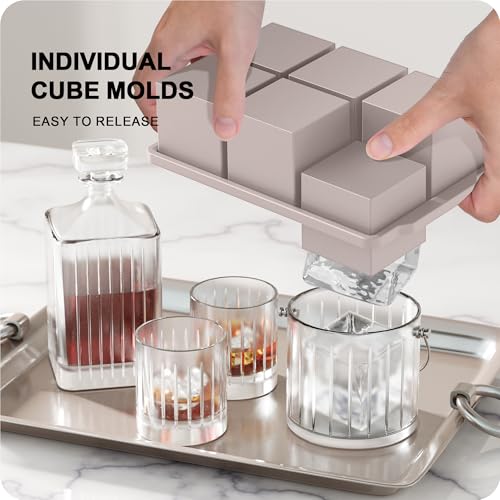 3 Pack Large Ice Cube Molds (Set 2)