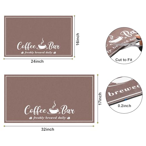 Fashion Coffee Mat (Brown / 17" x 32")