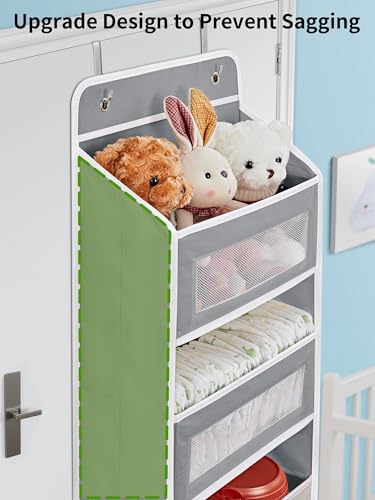 Over the Door Organizer for Bedroom (Grey / 1 Pack (Standard))