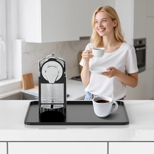 Silicone Coffee Mat (Black / 16" x 16")