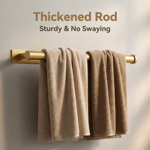 2 Pack Paper Towel Holder (Square Gold)